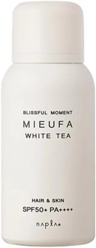 Спрей для загара MIEUFA Fragrance UV SPF50+ PA++++ 80 г белый чай