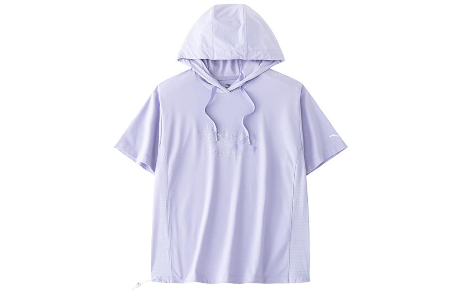 

Anta Variety Training Collection Футболка с цельнокроеным рукавом Женская Волшебная Бобовая Фиолетовая, Синбей Пурпур