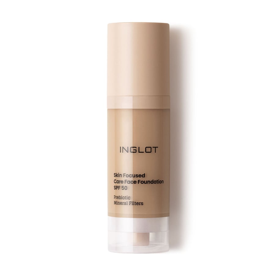 

Inglot, Skin Focused Care Foundation Spf 50, Neutral Beige 311, 30 мл