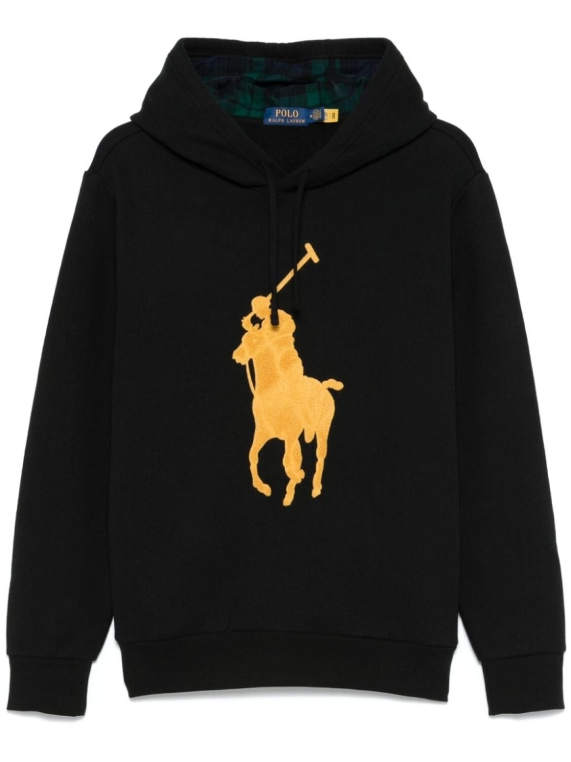 

Худи с логотипом Polo Pony Polo Ralph Lauren, черный