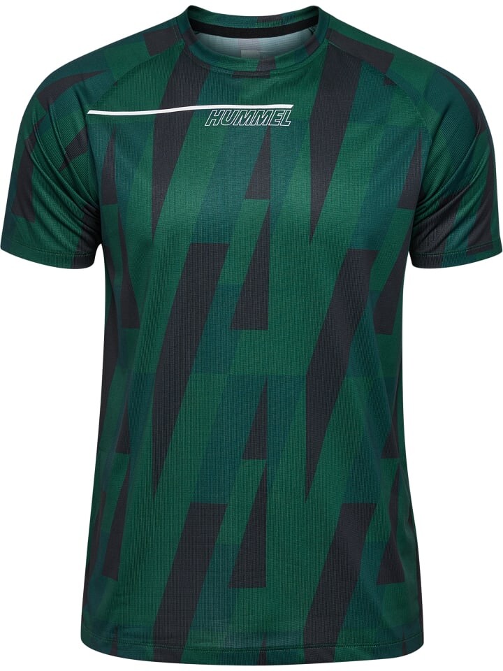 

Спортивная футболка Hummel S/S Hmlcourt Paddeltennis Herren, цвет rain forest