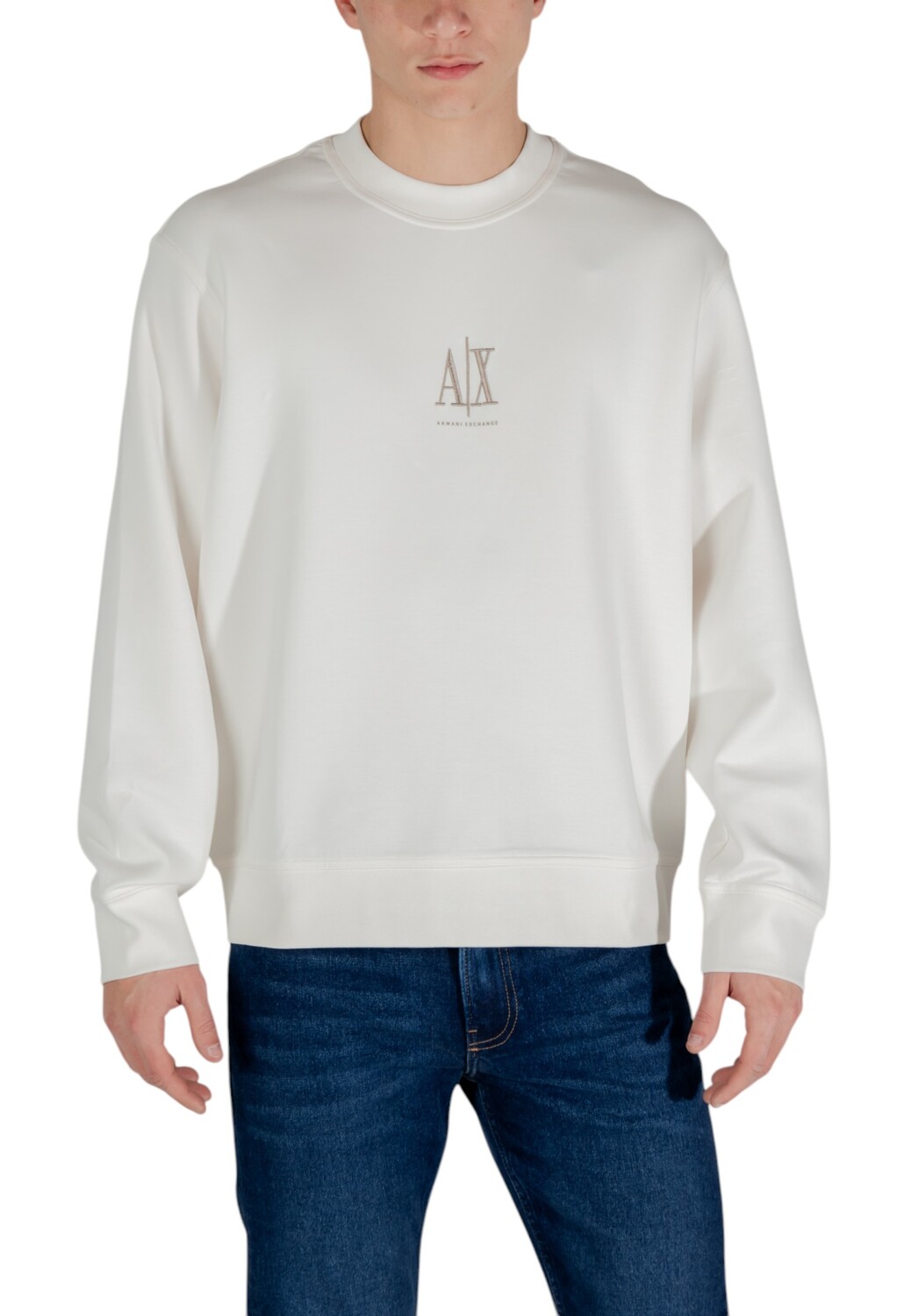

Толстовка мужская Armani Exchange классическая, белый