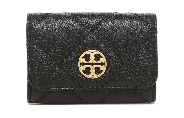

TORY BURCH Кожаный визитницa TB Willa, визитница для карт, женская, black