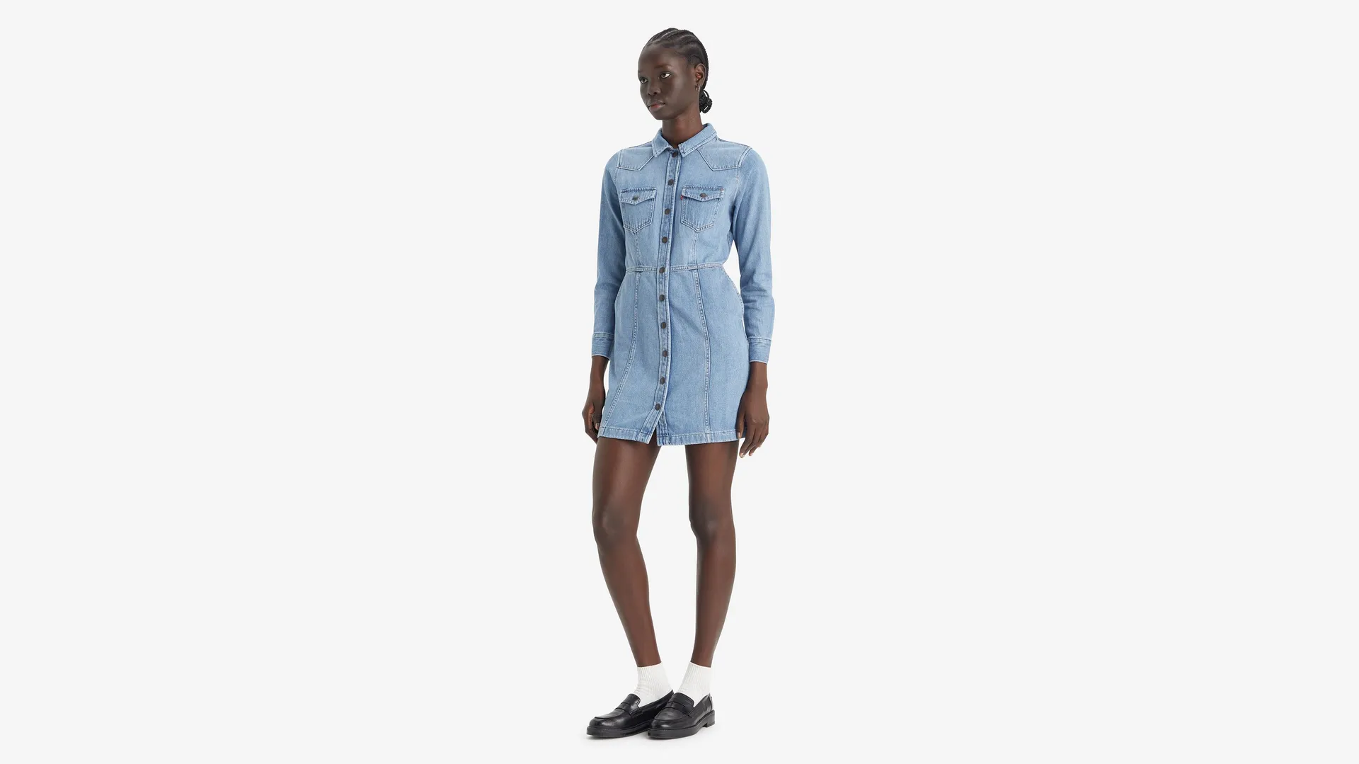

Флинн вестерн платье Levi's, цвет Ringing Bells - Medium Wash