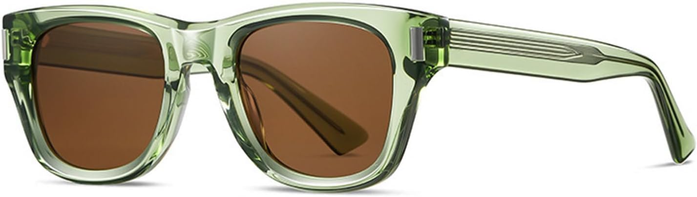 

Солнцезащитные очки Laureles Square Polarized для женщин и мужчин, модные, с леопардовым принтом, для путешествий, автомобиля и вождения, защита от УФ-излучения UV400, C2