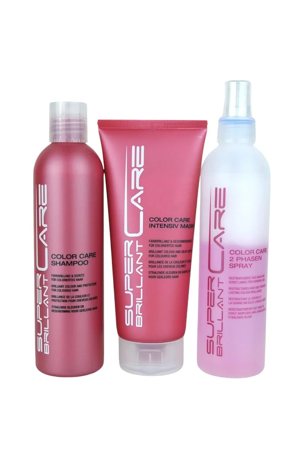 Набор SBC Color Care: шампунь 250 мл, маска 200 мл, двухфазный спрей 250 мл Sbc