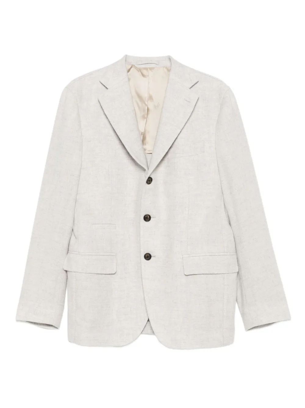 

Пиджак с накладными карманами Eleventy, серый