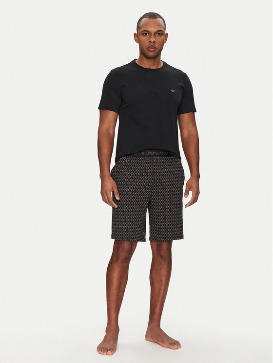 

Пижама обычного кроя EM000399 AF10801 MC049 Emporio Armani Underwear, черный