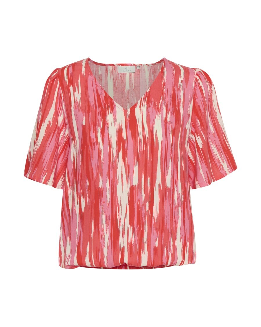 

Блузка с коротким рукавом Kaffe Blouse Ariana, красный