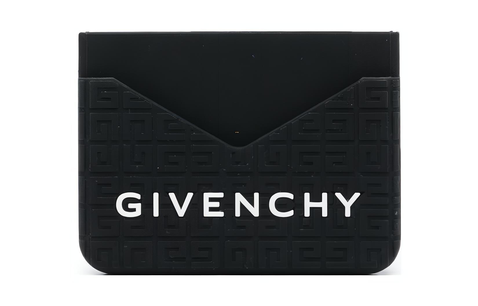 

Givenchy Резиновый картхолдер Regular мужской черный