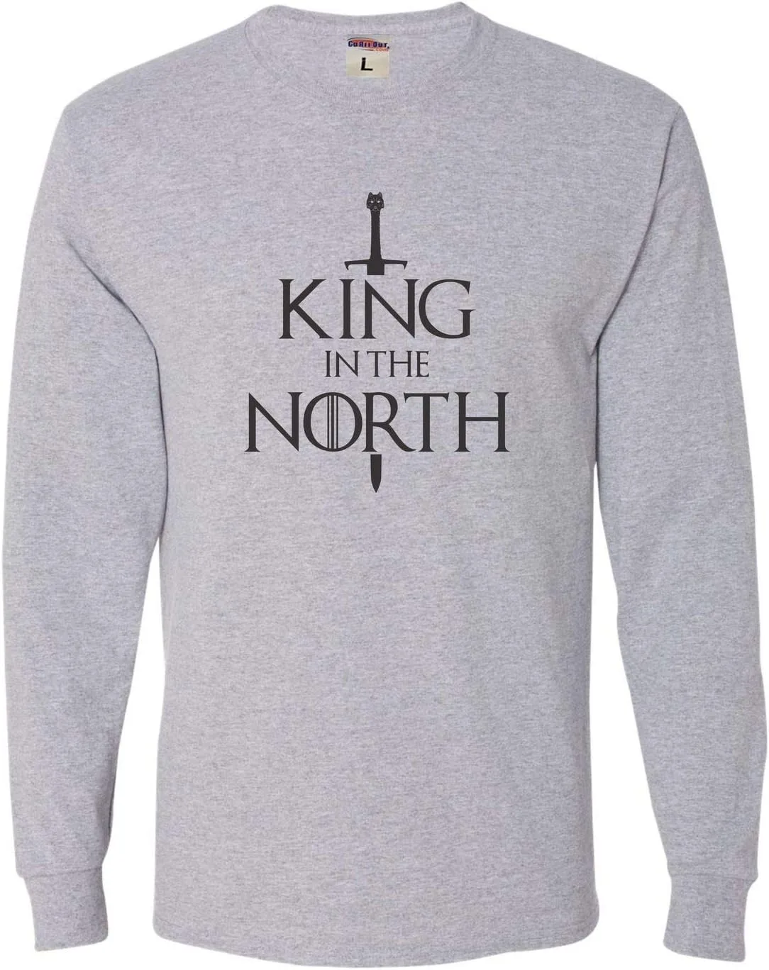 

Футболка с длинным рукавом King in The North Go All Out