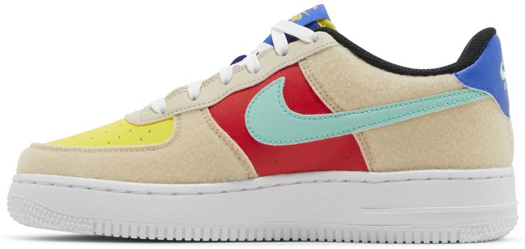 Кроссовки Nike Air Force 1 Low GS 'Multi-Color Velcro', разноцветный — фото 3