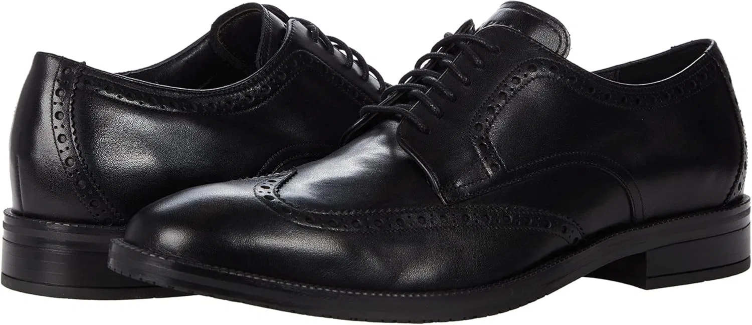 Мужские оксфорды Cole Haan Modern Essentials Wing, 2-Black Waterproof — фото 2