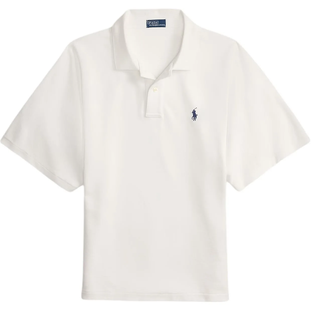 Поло с рукавом долман Polo Ralph Lauren, белый