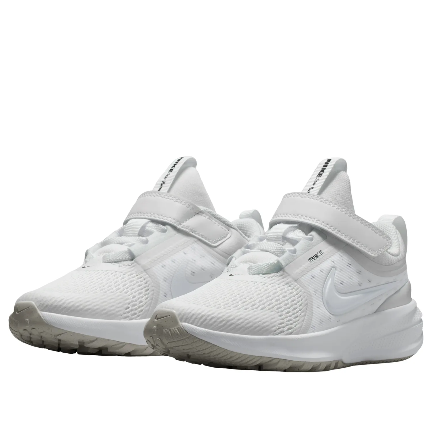 (PS) Кроссовки Nike Star Runner 5 'Summit White Black White', серый — фото 4