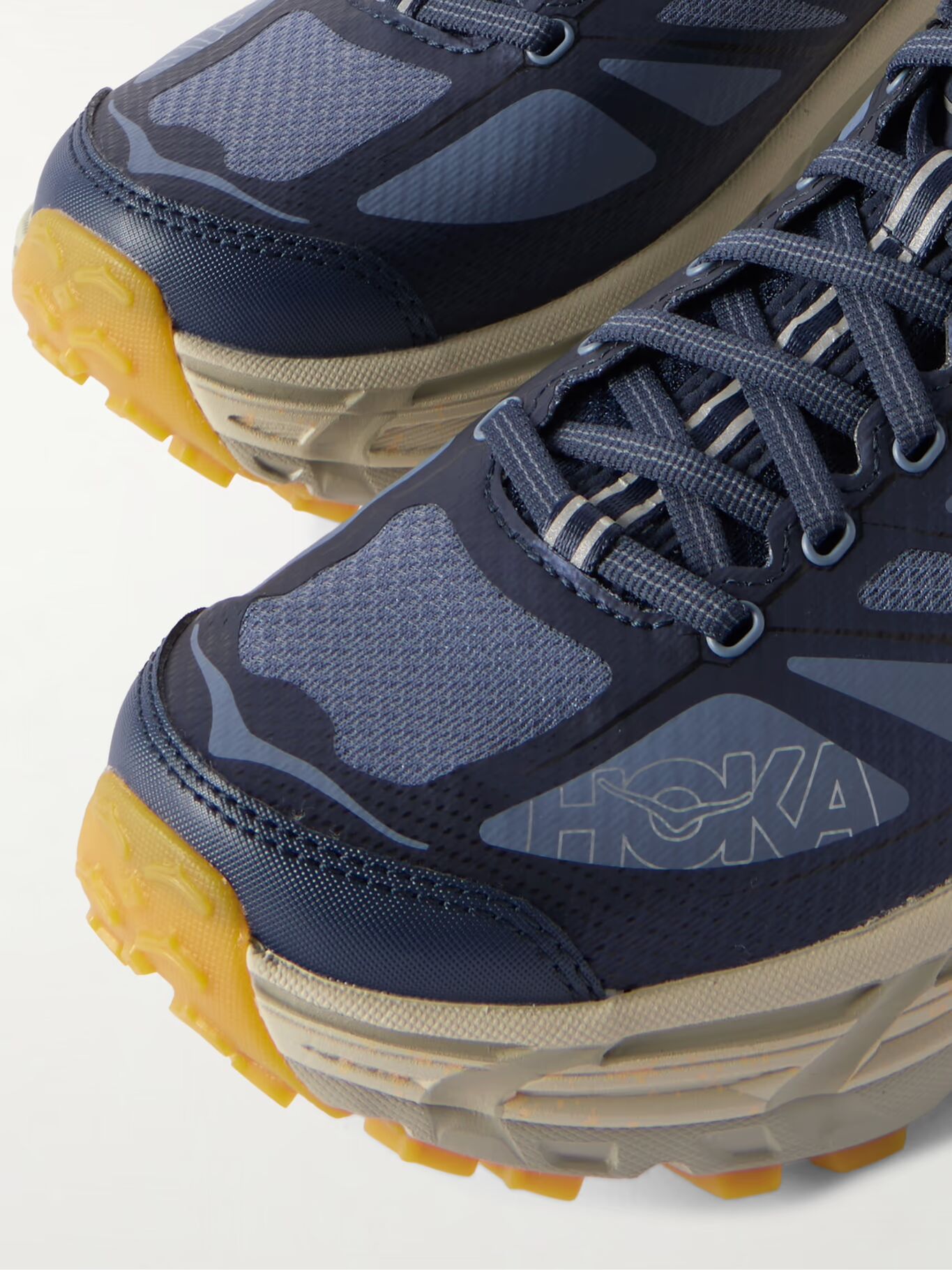 

Кроссовки для бега Mafate Speed ​​2 из резины и сетки HOKA, синий