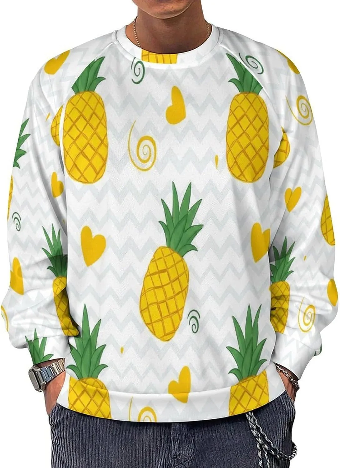 

Толстовка с круглым вырезом для мужчин Big & Tall