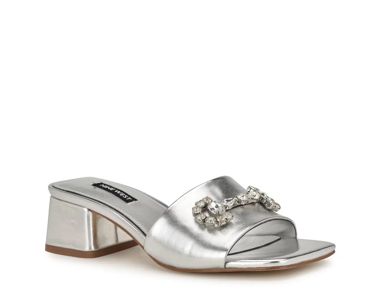 

Сандалии Bamsy Sandal Nine West, серебряный/металлик