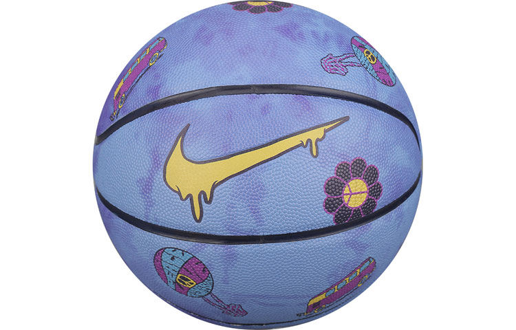 

Nike Баскетбольный мяч PU Purple размер 7 тренировочный соревновательный unisex