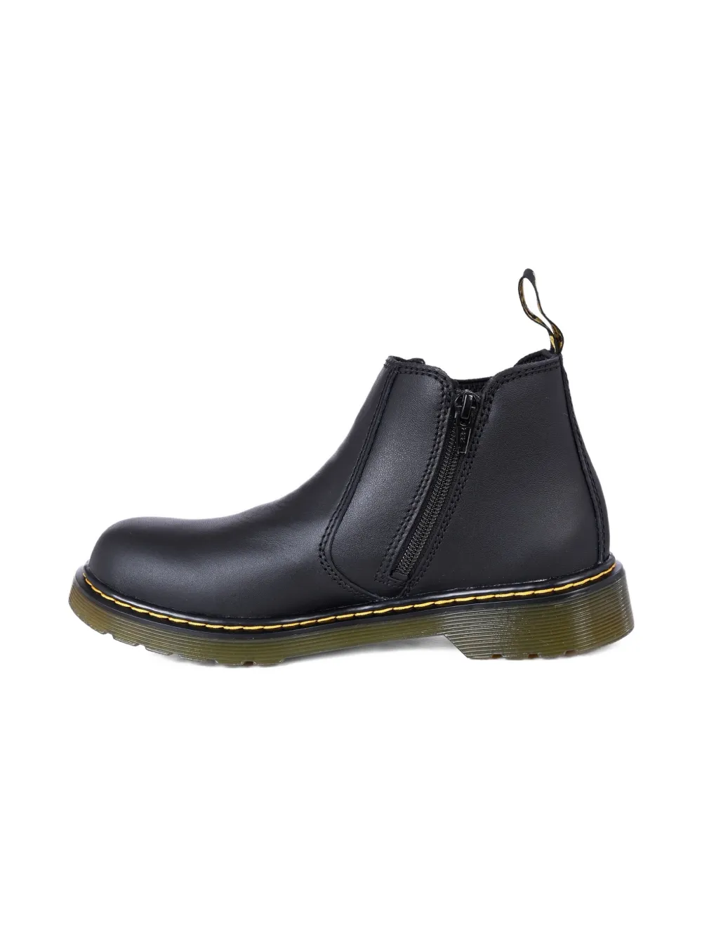Ботинки челси с застежкой-молнией Dr. Martens Kids, черный — фото 2