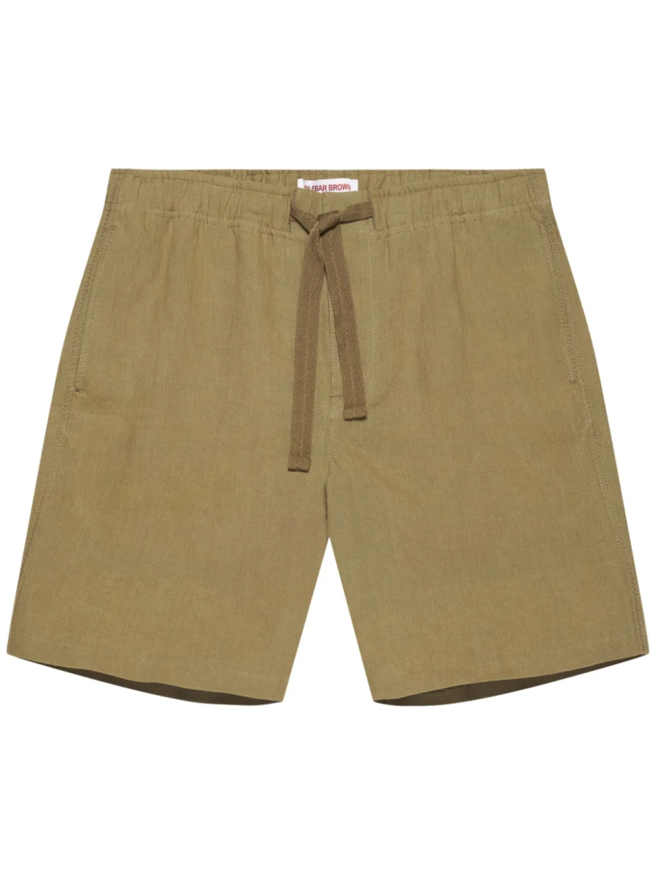 

Orlebar Brown льняные шорты Alex, коричневый