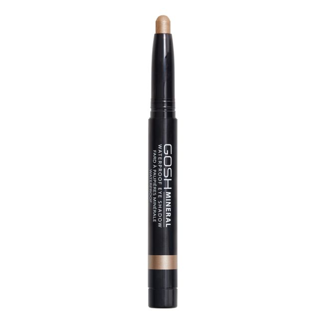 

Минеральные водостойкие тени для век Gosh, цвет 012 golden nude, 1,4 гр
