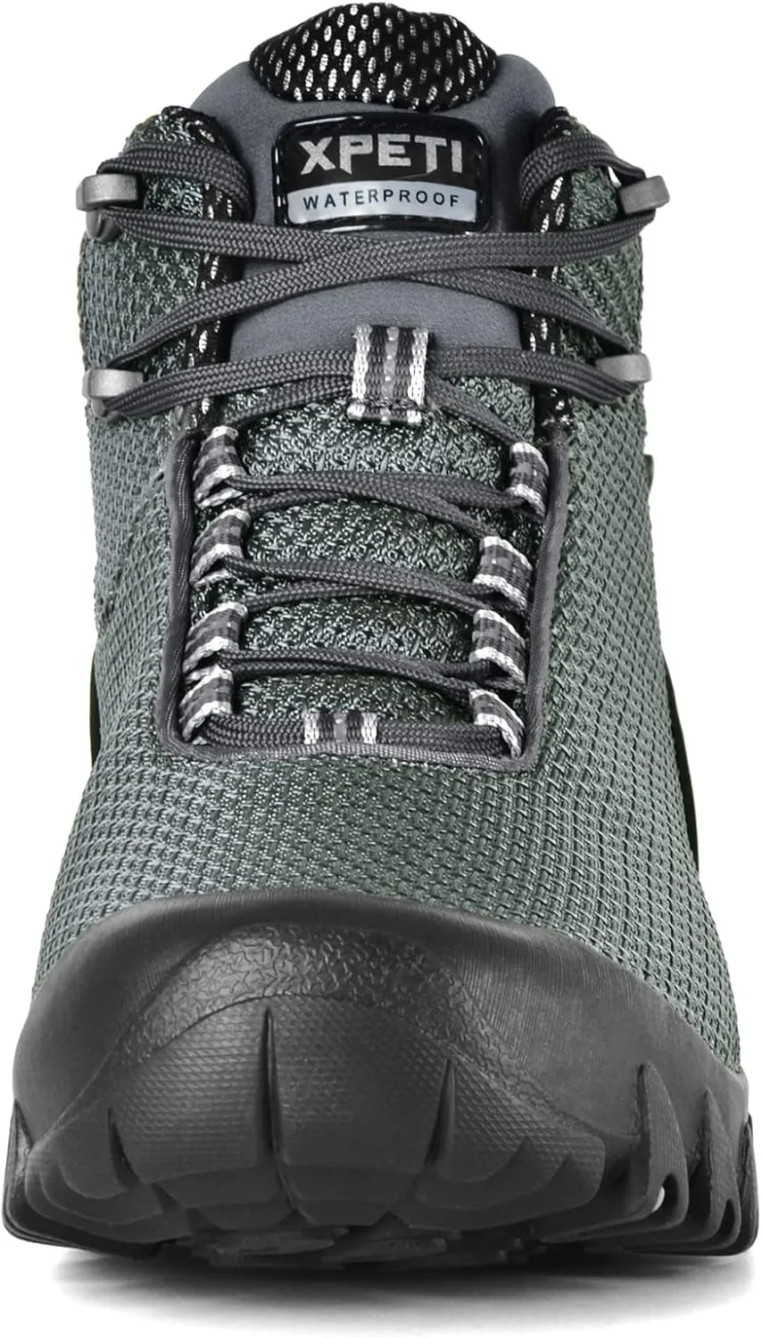 

Мужские походные ботинки XPETI TERRA Mid, серый