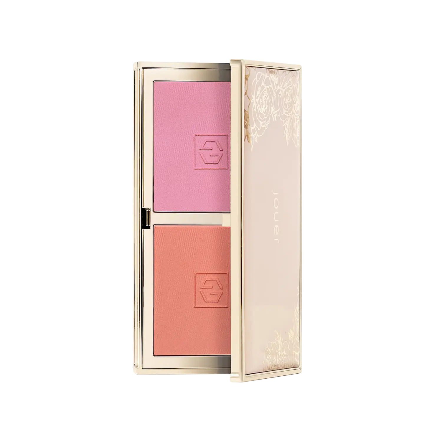 

Румяна Blush Bouquet Dual Blush Palette Jouer Cosmetics, Deux Amis (Violette: sheer cool pink / Clémentine: sheer golden peach)