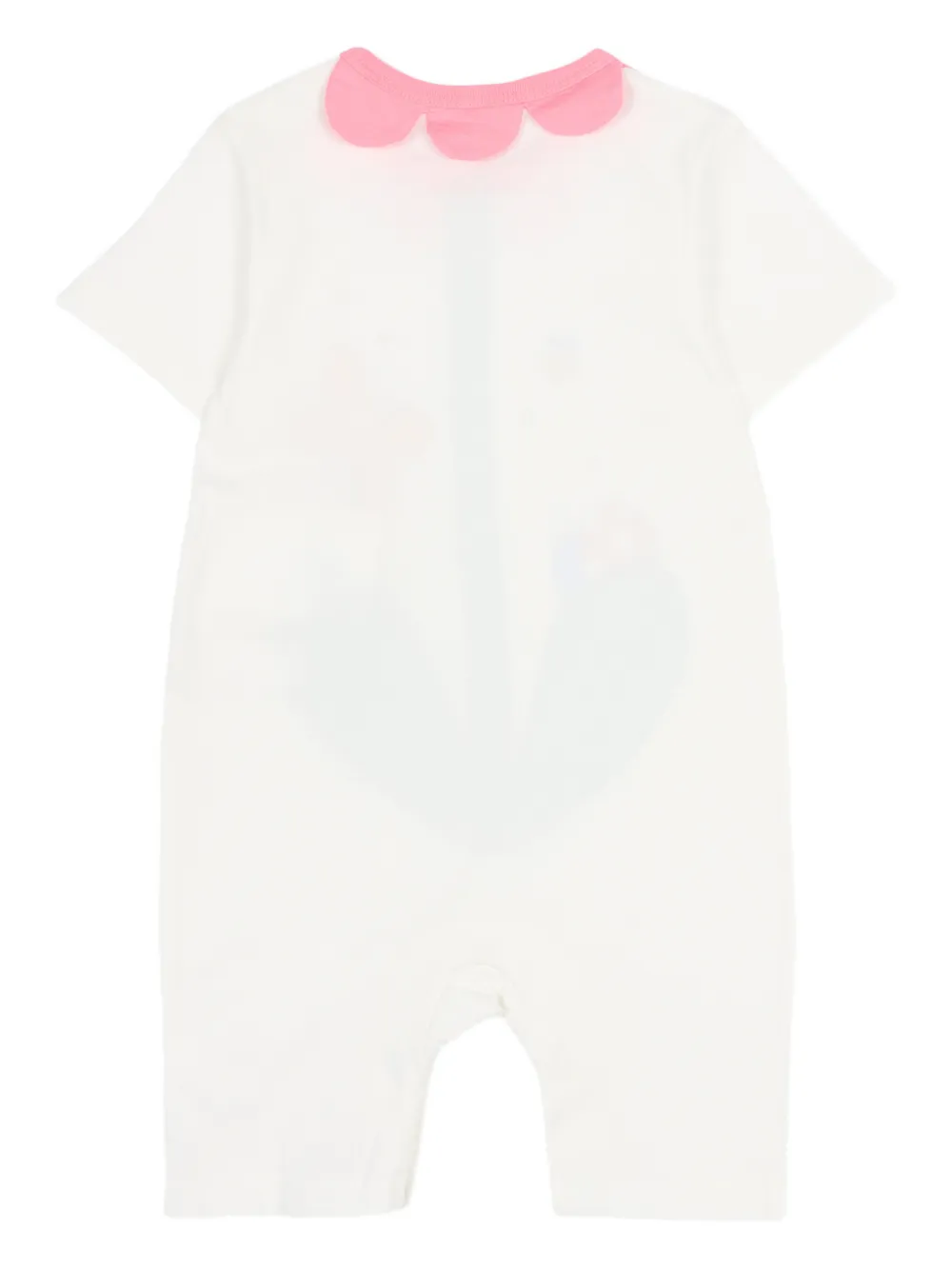 Комбинезон с графическим принтом Stella Mccartney Kids, белый — фото 2