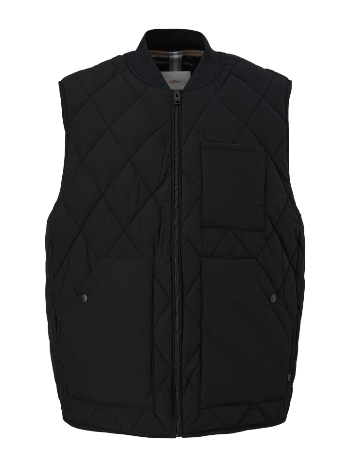 

s.Oliver Жилет для активного отдыха, цвет 9999_черный