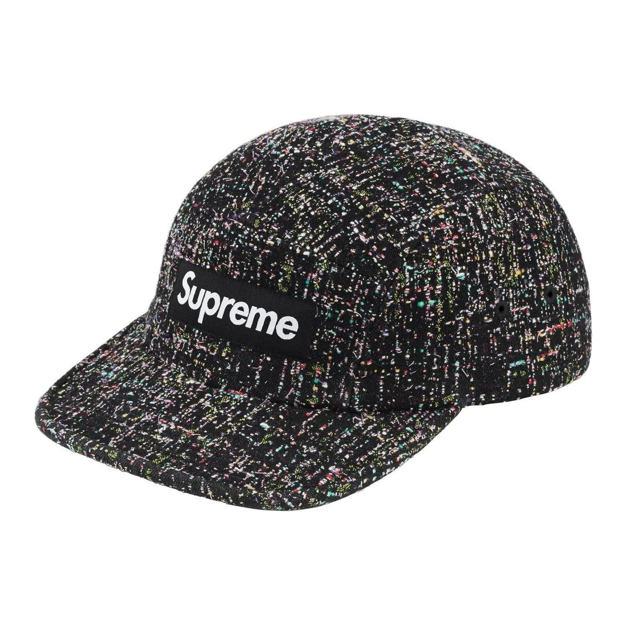 

Supreme Джинсовая шапка с букле, Black