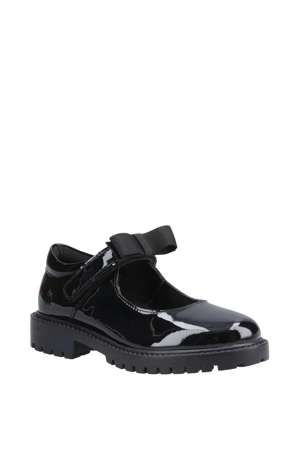 Туфли для девочек Astrid с бантом Hush Puppies, черный