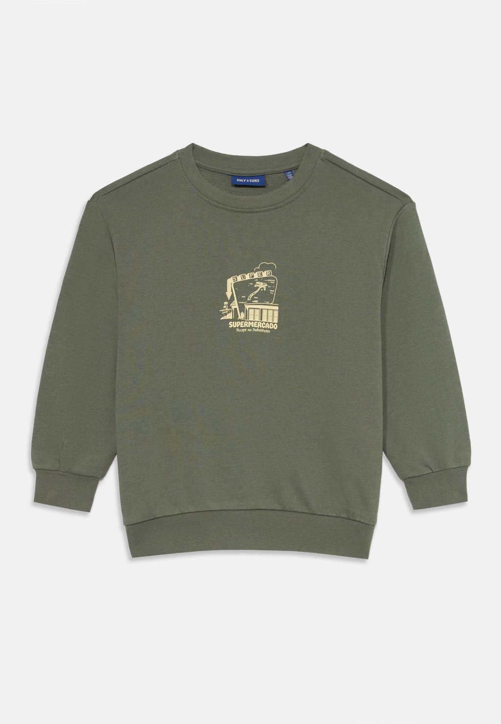 

Толстовка OSJSUMON O NECK ONLY & SONS junior, зеленый
