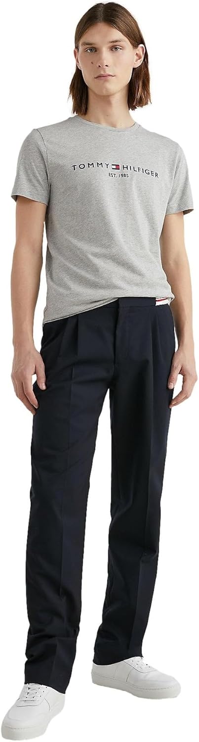 

Мужская футболка с короткими рукавами и принтом Tommy Hilfiger, Smoke Grey., Серый, Мужская футболка с короткими рукавами и принтом Tommy Hilfiger, Smoke Grey.