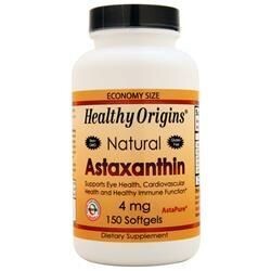 

Healthy Origins Астаксантин 150 софтгелей