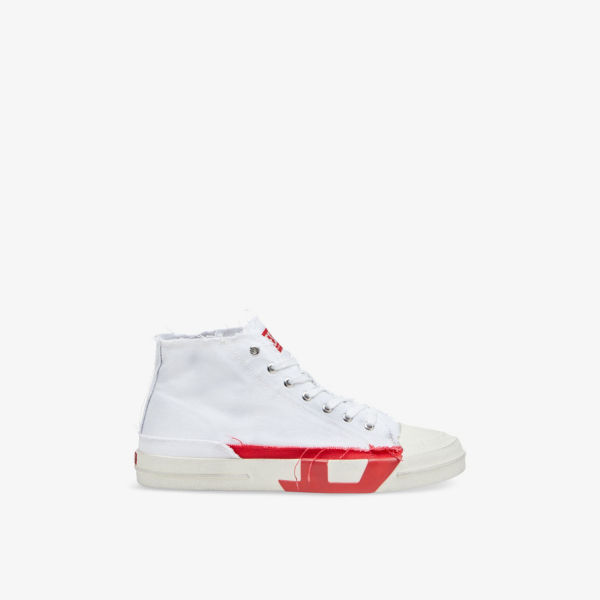 

Кроссовки S-D verse canvas mid-top Diesel, цвет ha690