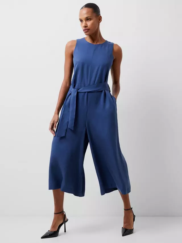 

Комбинезон French Connection Arielle Wide Leg, цвет midnight/blue