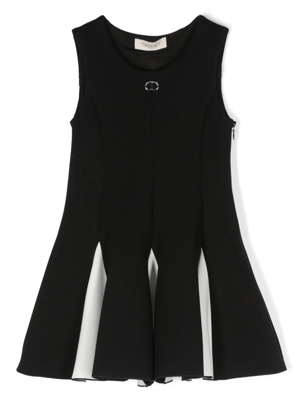 

Платье с логотипом TWINSET Kids, черный