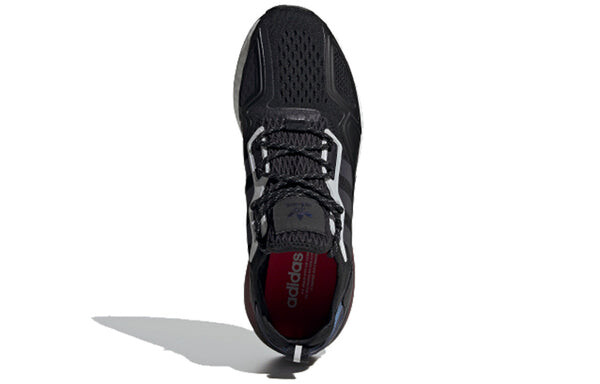 Кроссовки оригинал zx 2k boost Adidas, черный — фото 4