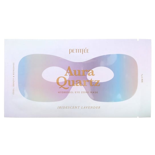 

Гидрогелевая маска для лица с переливающейся лавандой, 9 г Petitfee, Aura Quartz Hydrogel, Inne