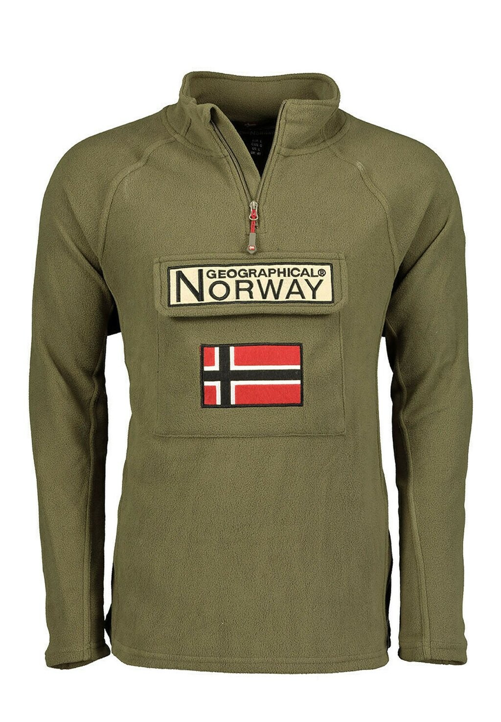 

Флисовая куртка Geo Norway, цвет light khaki