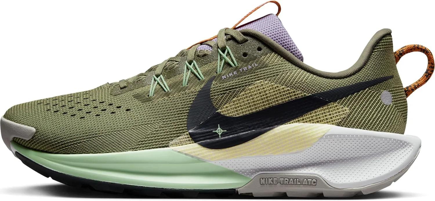 Мужские кроссовки для трейлраннинга Nike Pegasus Trail 5 GORE-TEX водонепроницаемые, оливковый/нейтральный оливковый/зеленый — фото 2