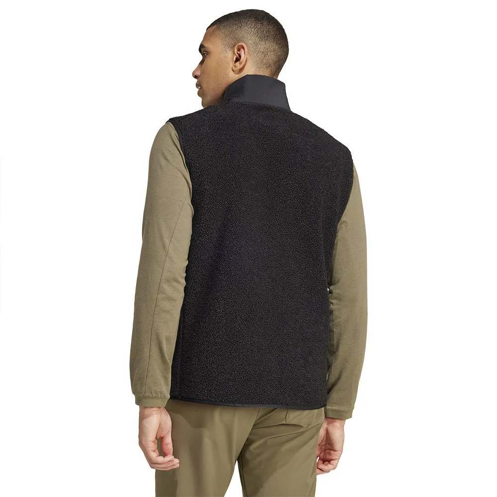 Жилет adidas Terrex Xploric High Pile Fleece, черный — фото 2