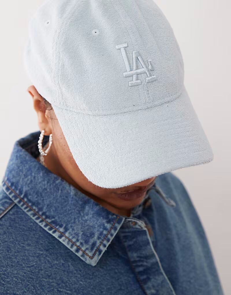 

Новая эра LA Dodgers 9twenty неструктурированная махровая кепка синего цвета New Era