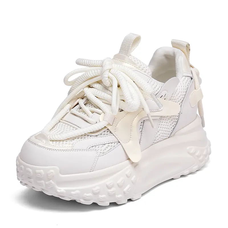 

Кроссовки NRDROFFICIAL Chunky Sneakers Women's Low-Top, бежевый