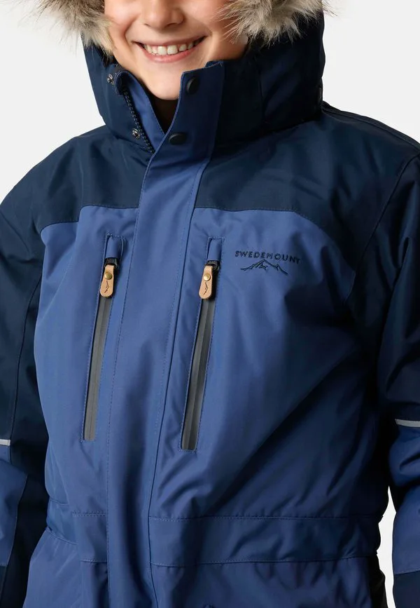 Зимний комбинезон hafjell детский зимний комбинезон Swedemount, Navy Steel Blue — фото 4