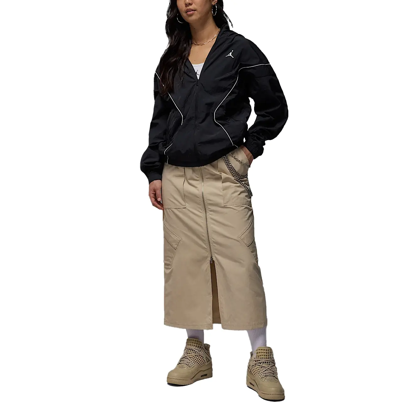 

Jordan Куртка мужская черно-белая, Black/White