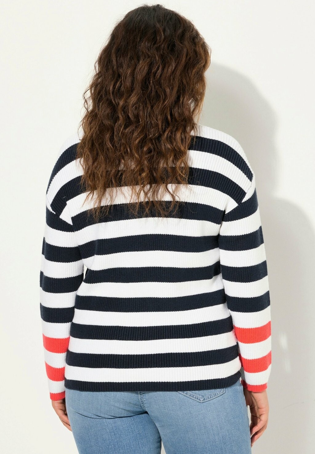 

Джемпер LONG SLEEVE Ulla Popken, темно-синий