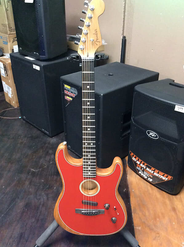 

Акустическая гитара Fender American Acoustasonic Stratocaster