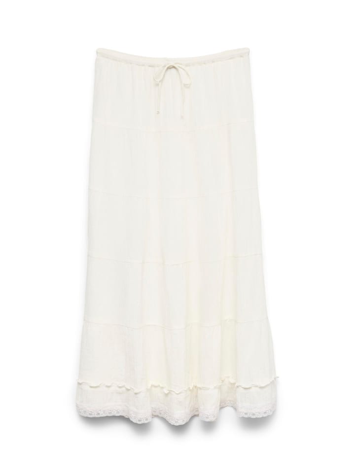 

Юбка до колена Vero Moda, белый